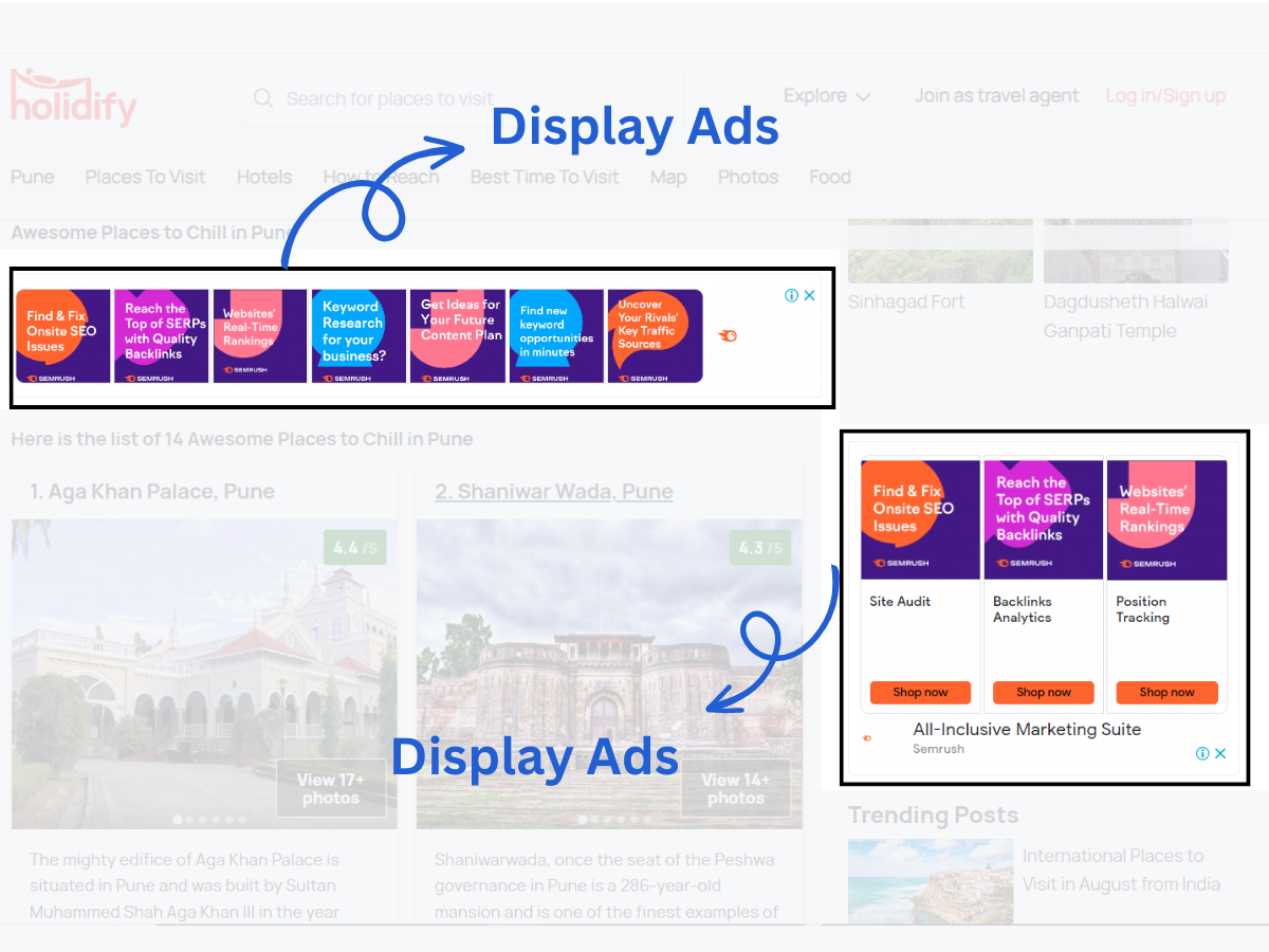 Types of google ads campaign -Display Ads Campaign